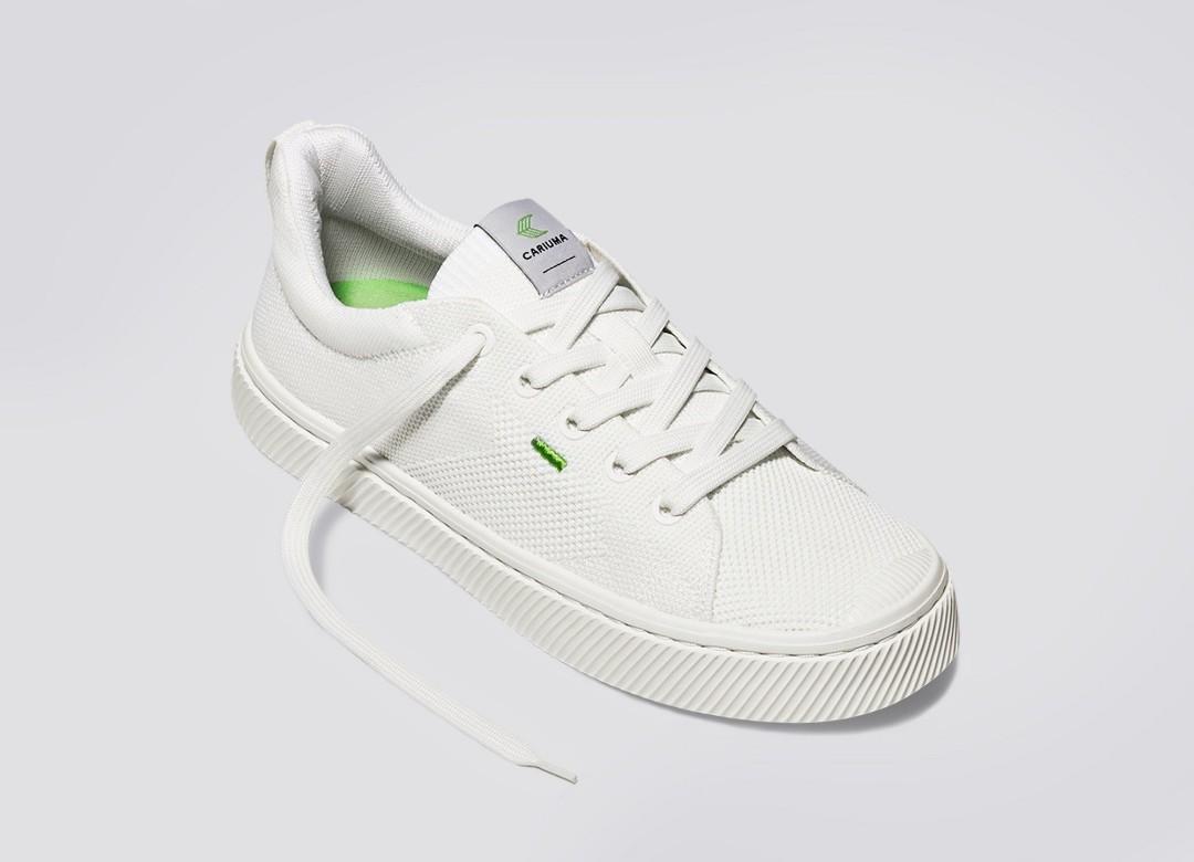 White knit sales sneakers womens
