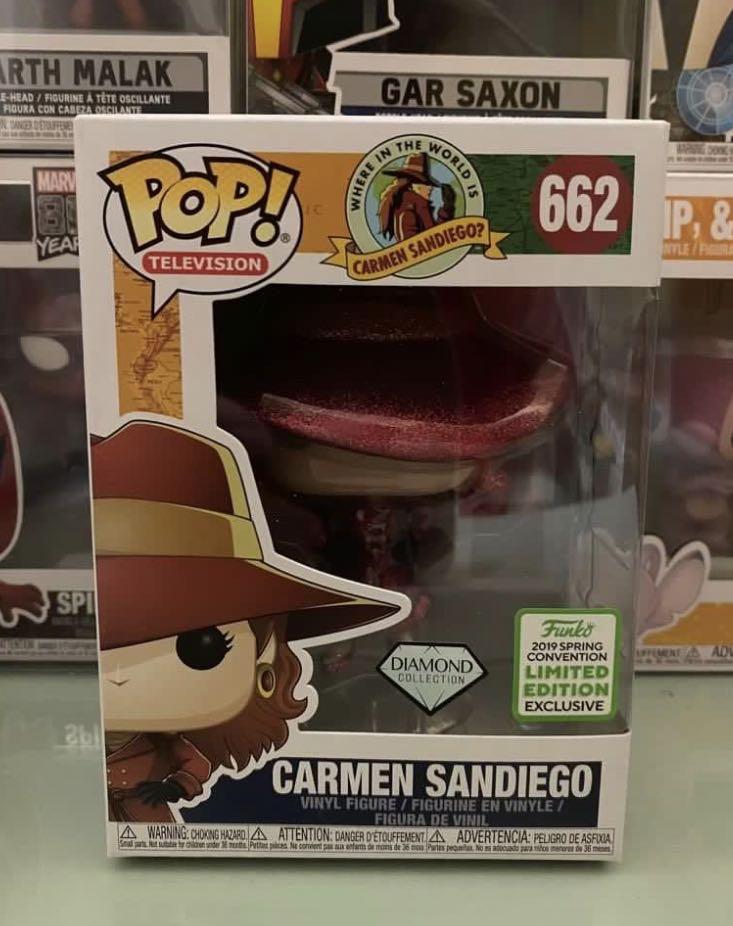Carmen sandiego funko pop hotsell