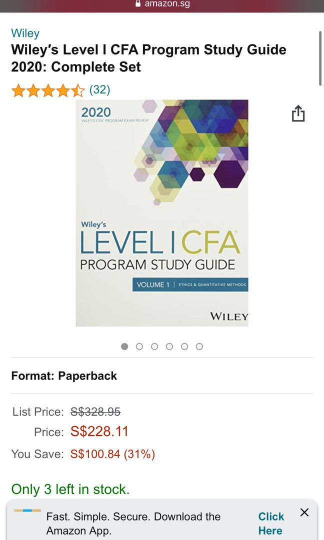 Wiley CFA Level 1 study guide book (2020 Lvl 1 Vol 15) , Hobbies