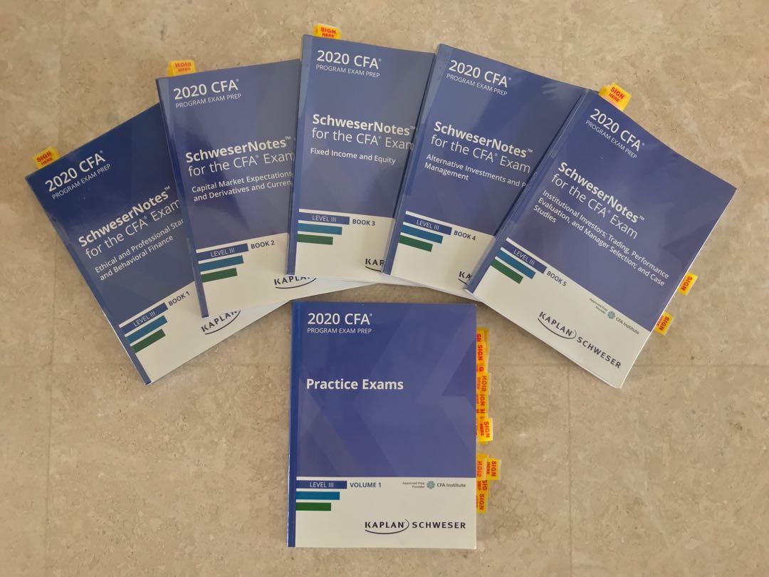 CFA Level 3 Schweser 2020 Textbooks, Hobbies & Toys, Books & Magazines ...