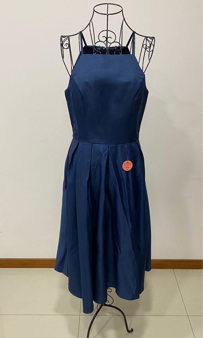 BNWT Chi Chi London Cassandra Dress in Navy
