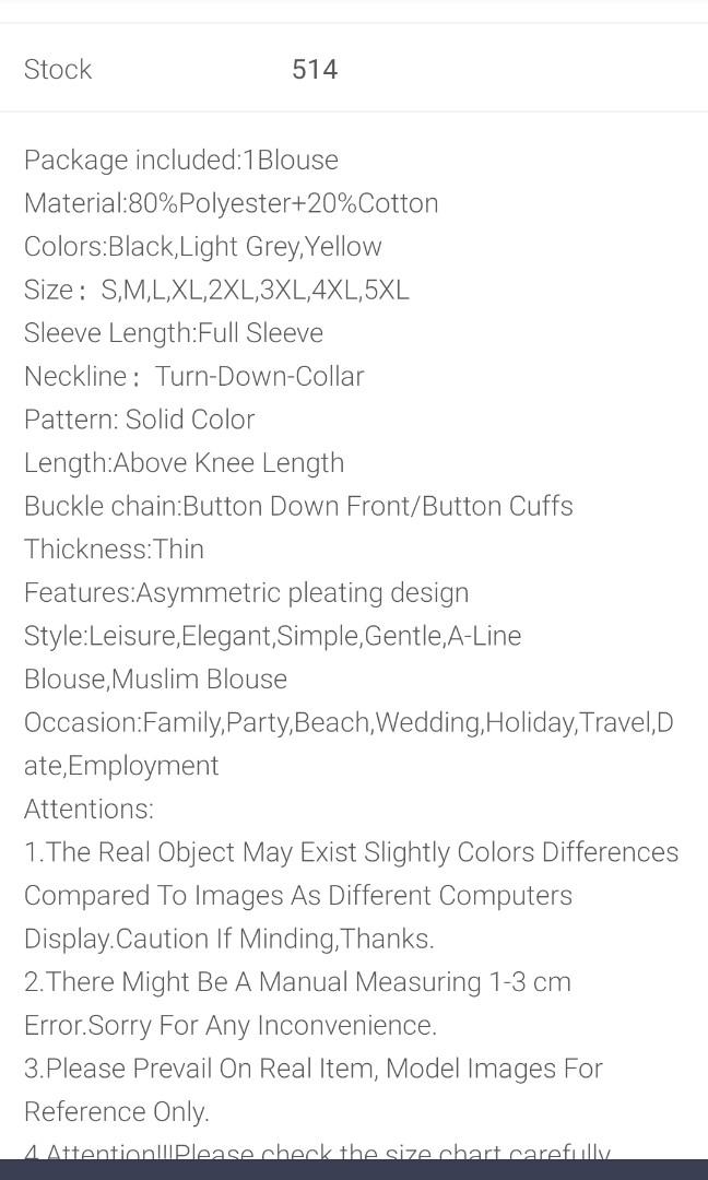 Collar button down (Category: Longsleeves) located in Singapore. Submitted by aquarius19 (Listing ID 1106249208, Image 3). Description: Instock New piece with tag.