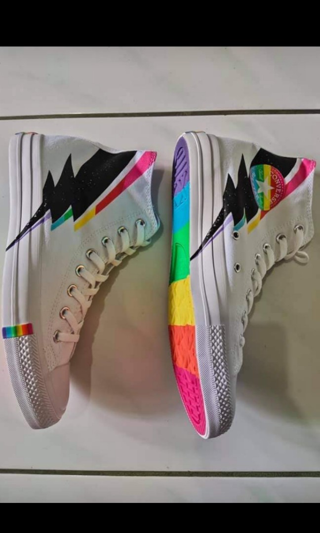 Converse All Star Pride Edition 2019 Lightning Bolt Rainbow