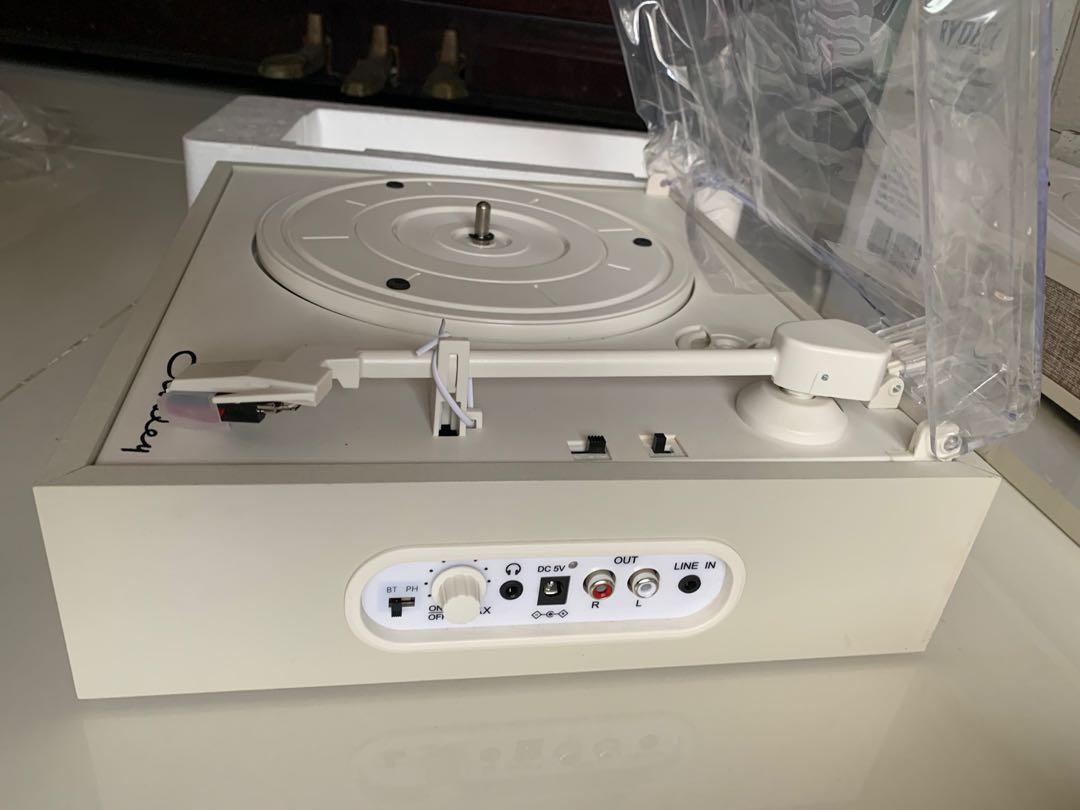 Crosley Exclusive Ryder Bluetooth Record Player Turntable, Audio