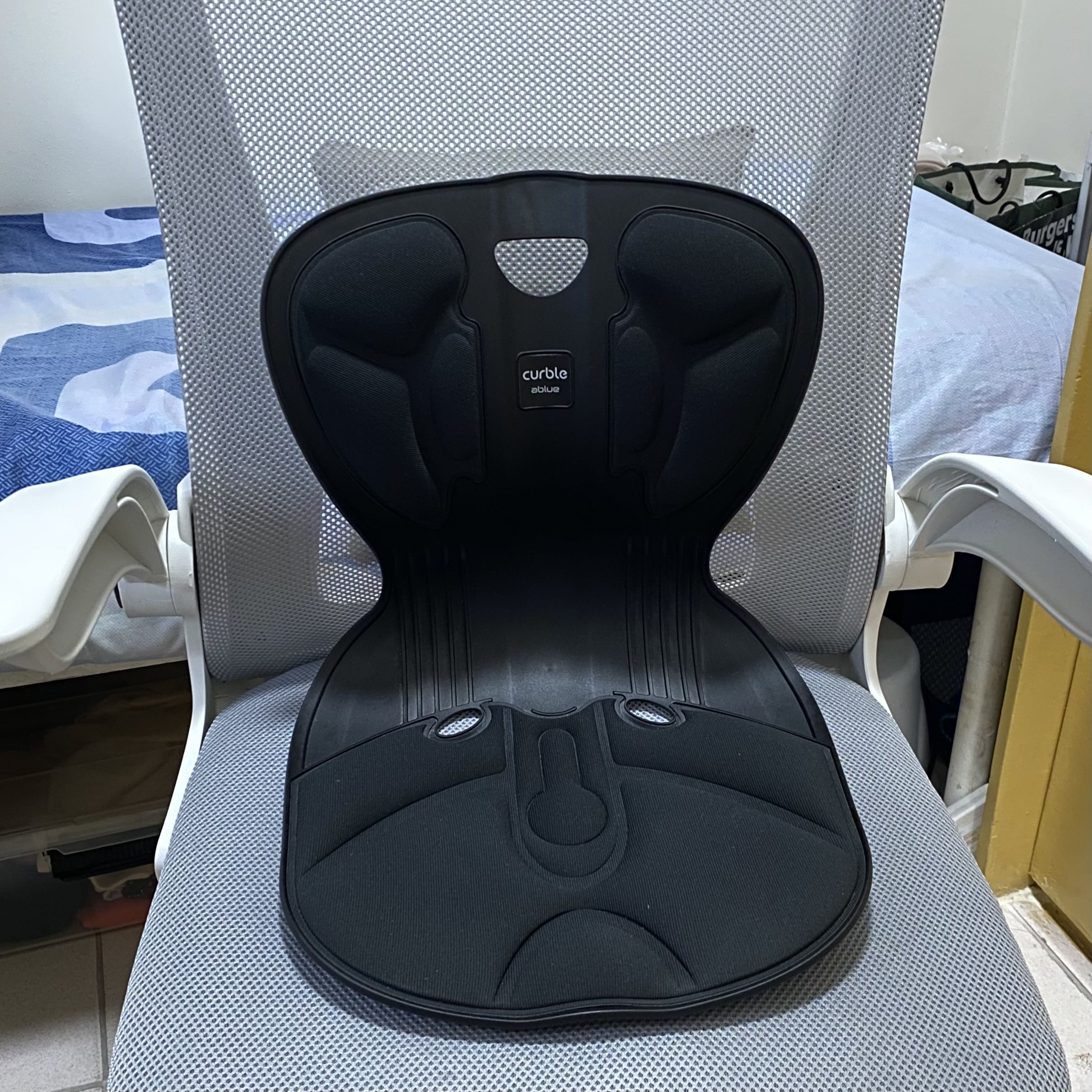 Curble Chair Comfy (Black, Gray, Blue, Red) - Posture Corrector Chair (Made  in Korea)