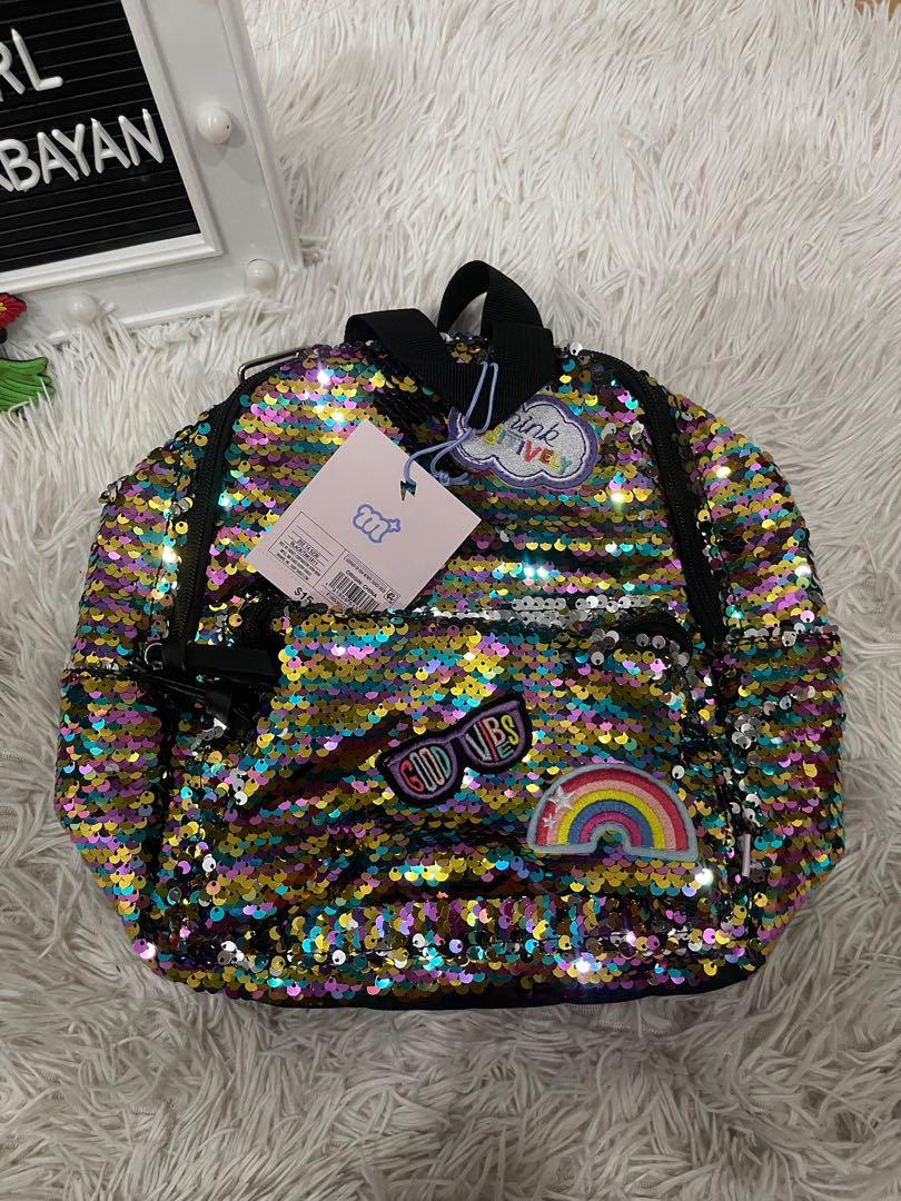 CUTE More Than Magic Sequin Mini Backpack