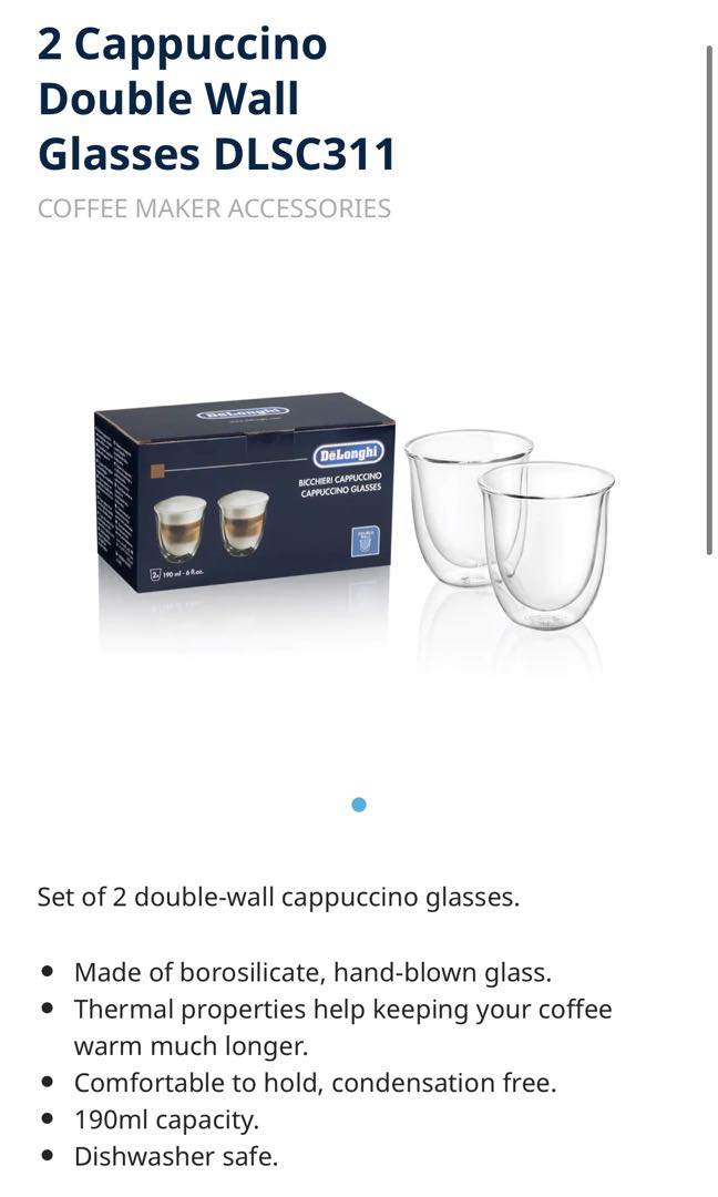 Cappuccino Double Wall Glasses 