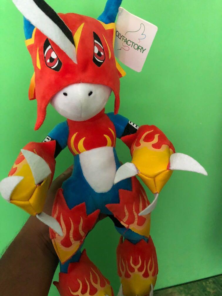 Flamedramon plush hot sale