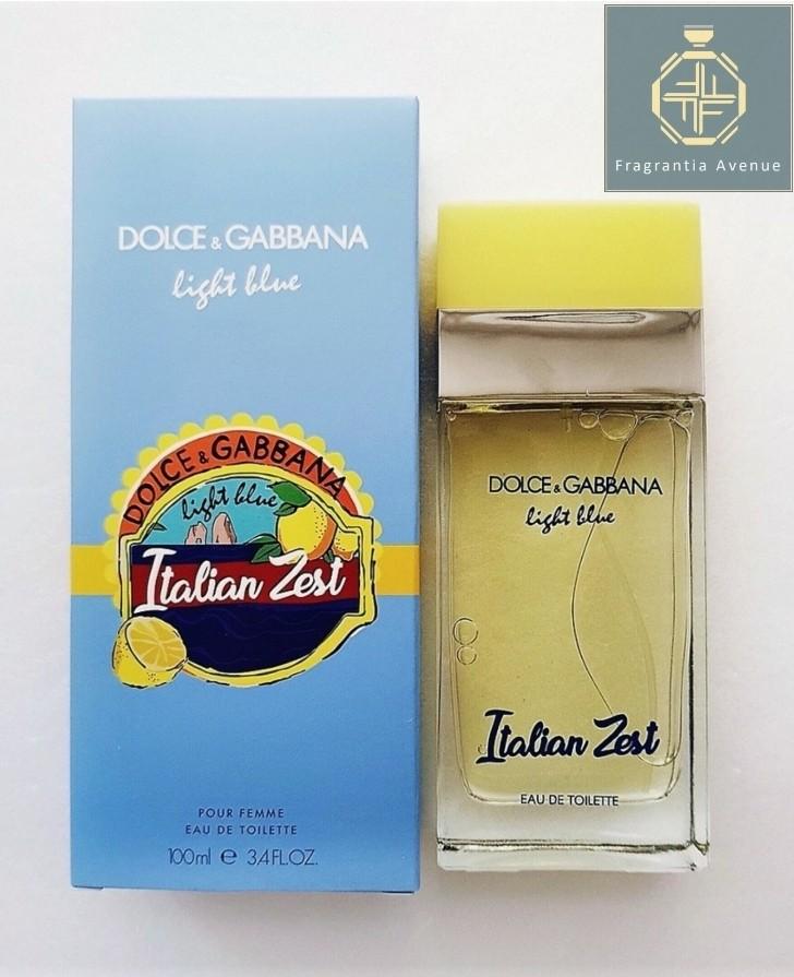 Dolce & Gabbana Light Blue Italian Zest Pour Femme 100ml EDT For Her 100%  Authentic, Beauty & Personal Care, Fragrance & Deodorants on Carousell