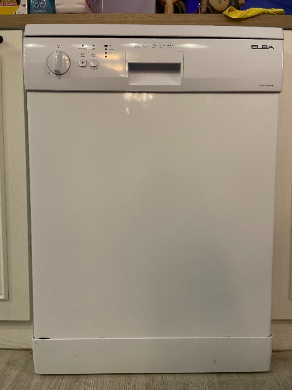 ELBA dishwasher EBDW1351AWH, TV & Home Appliances, Kitchen Appliances
