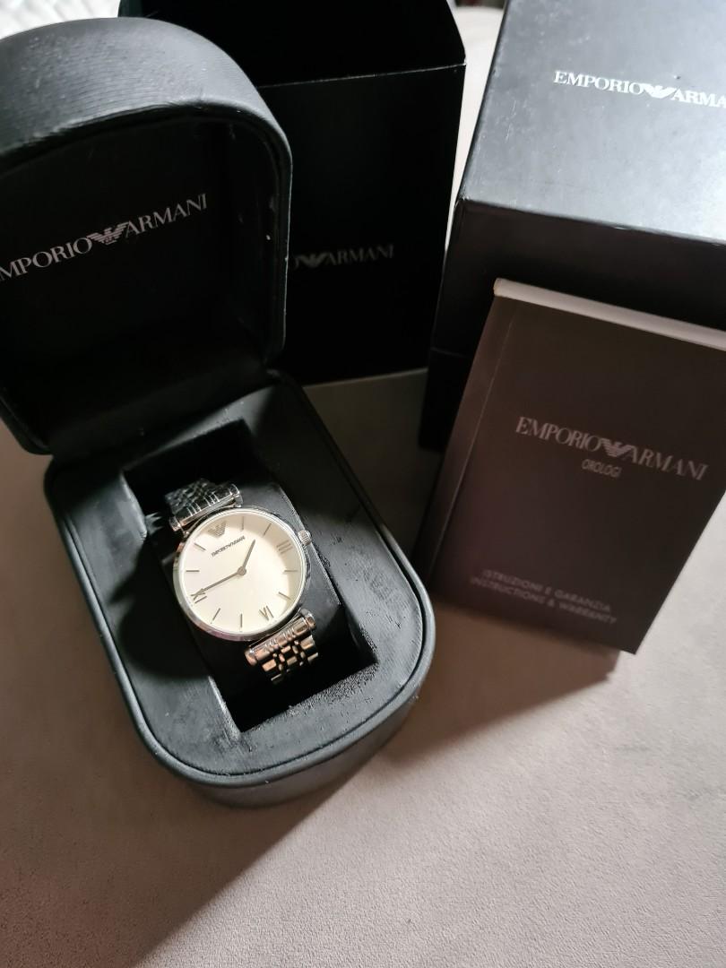 emporio armani watches ladies