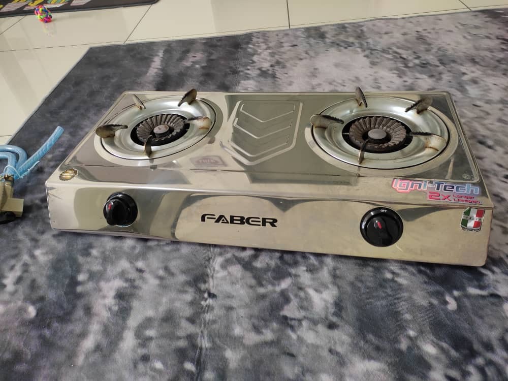 Faber gas shop stove stainless steel