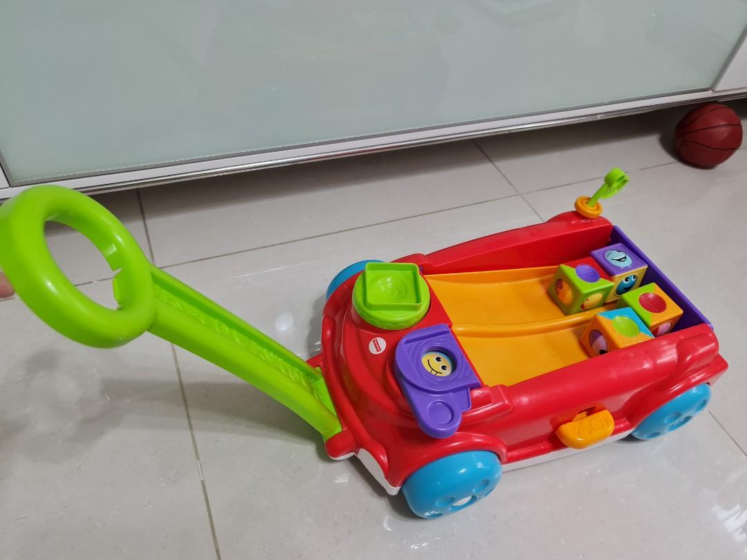 Fisher price roller blocks wagon online
