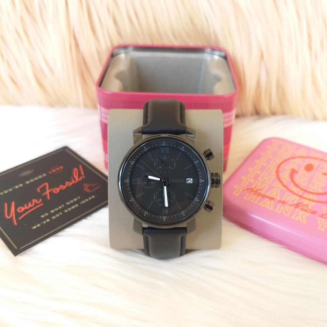 Fossil BQ1703 Rhett Chronograph Black 