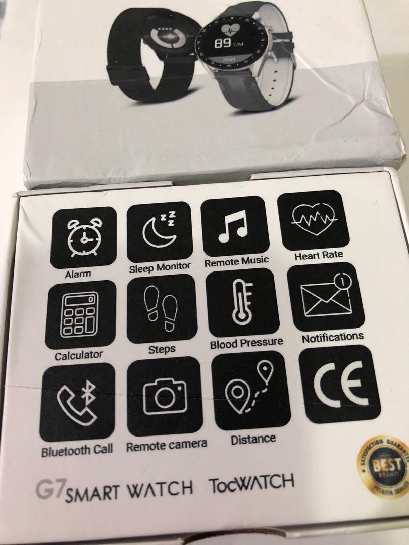 G7 smart watch 2025 ecg