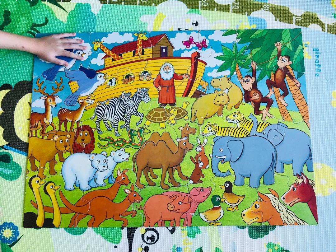 Giant jigsaw puzzle, Babies & Kids, Infant Playtime on Carousell
