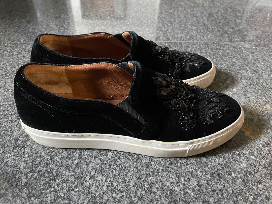 Givenchy velvet shoes sale