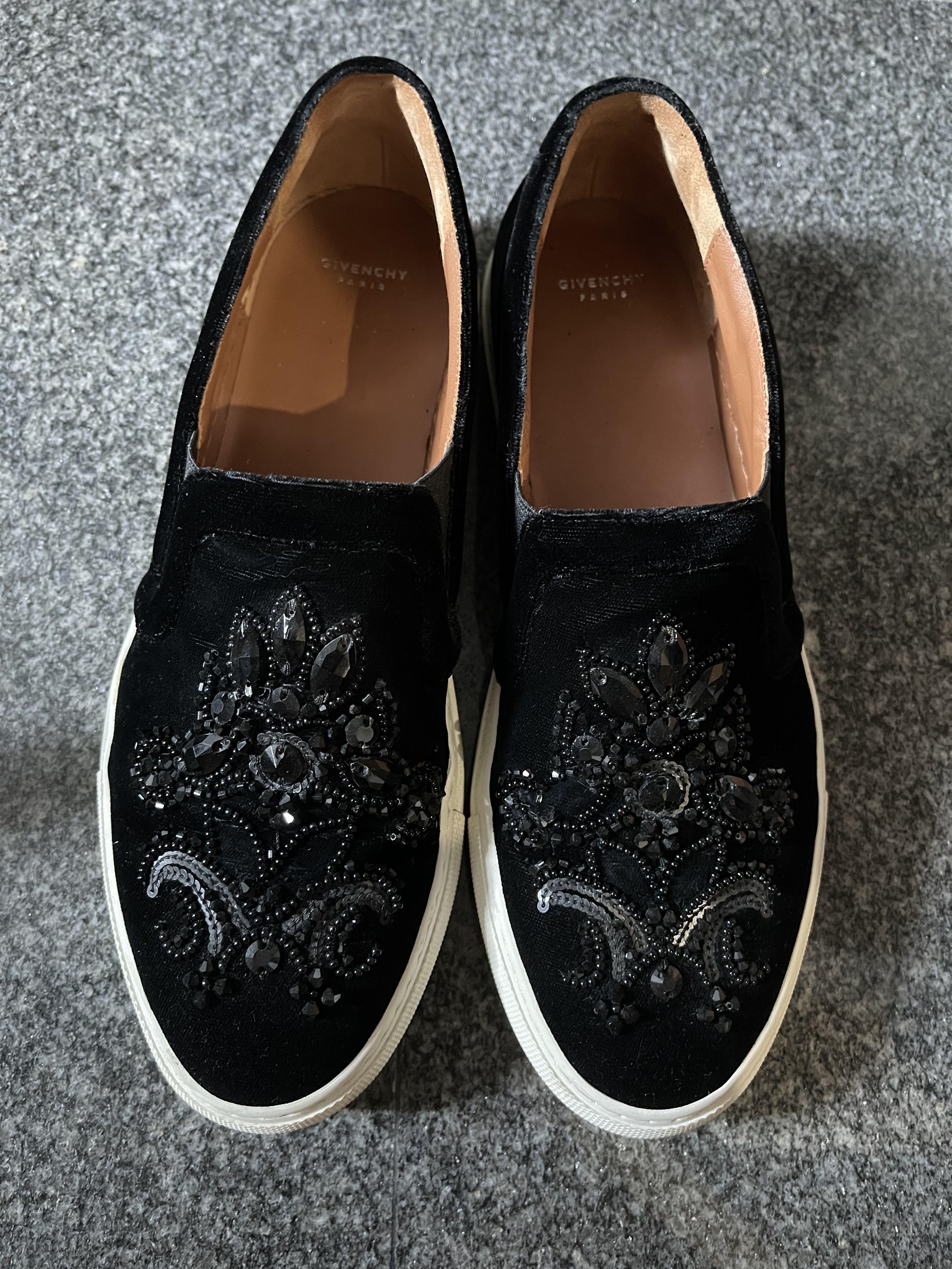 Givenchy velvet shoes sale