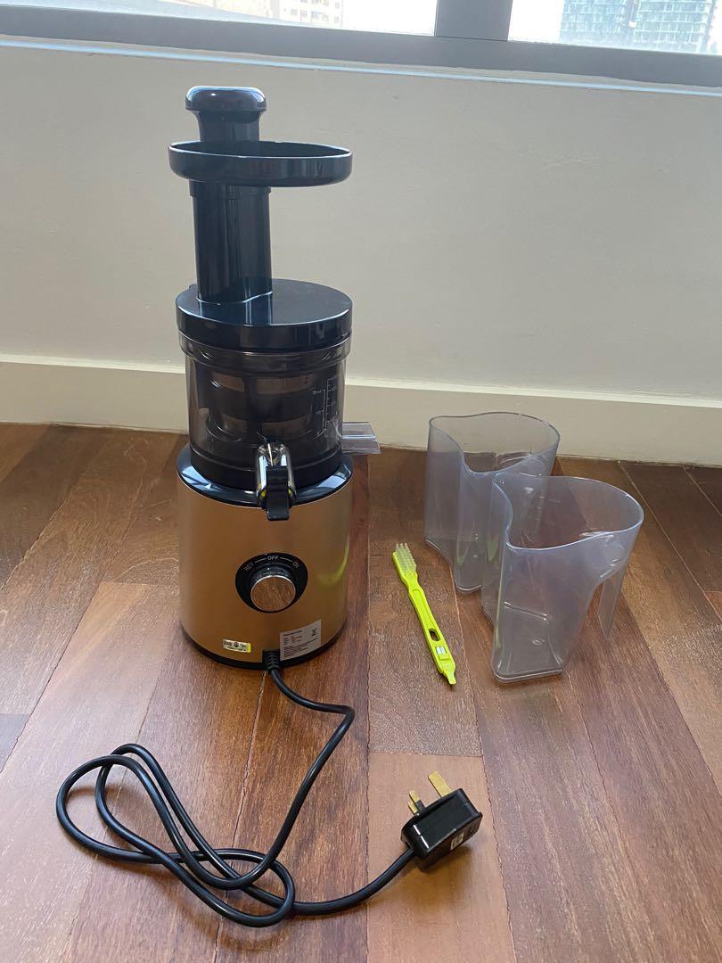 Gold colored Khind slow juicer SJ3