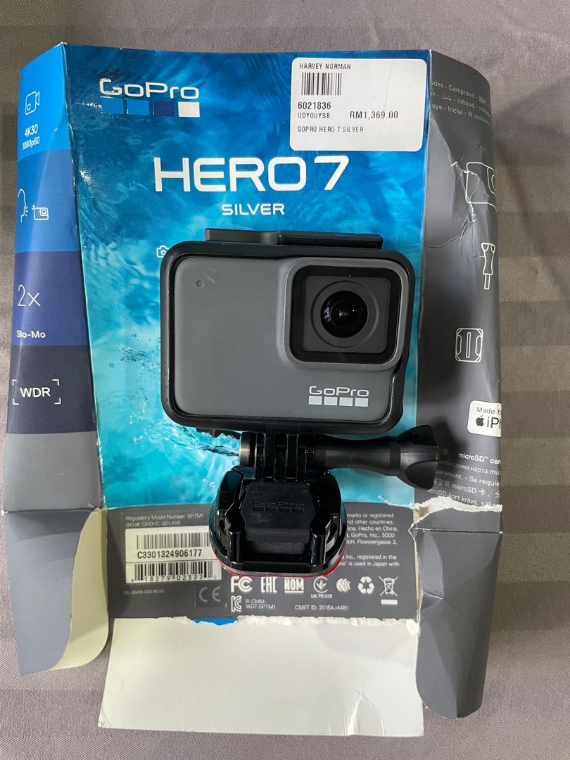 Pre Loved Gopro Hero 7 Silver Photography On Carousell