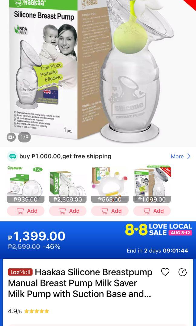 Haakaa breast pump, Babies & Kids, Nursing & Feeding, Breastfeeding