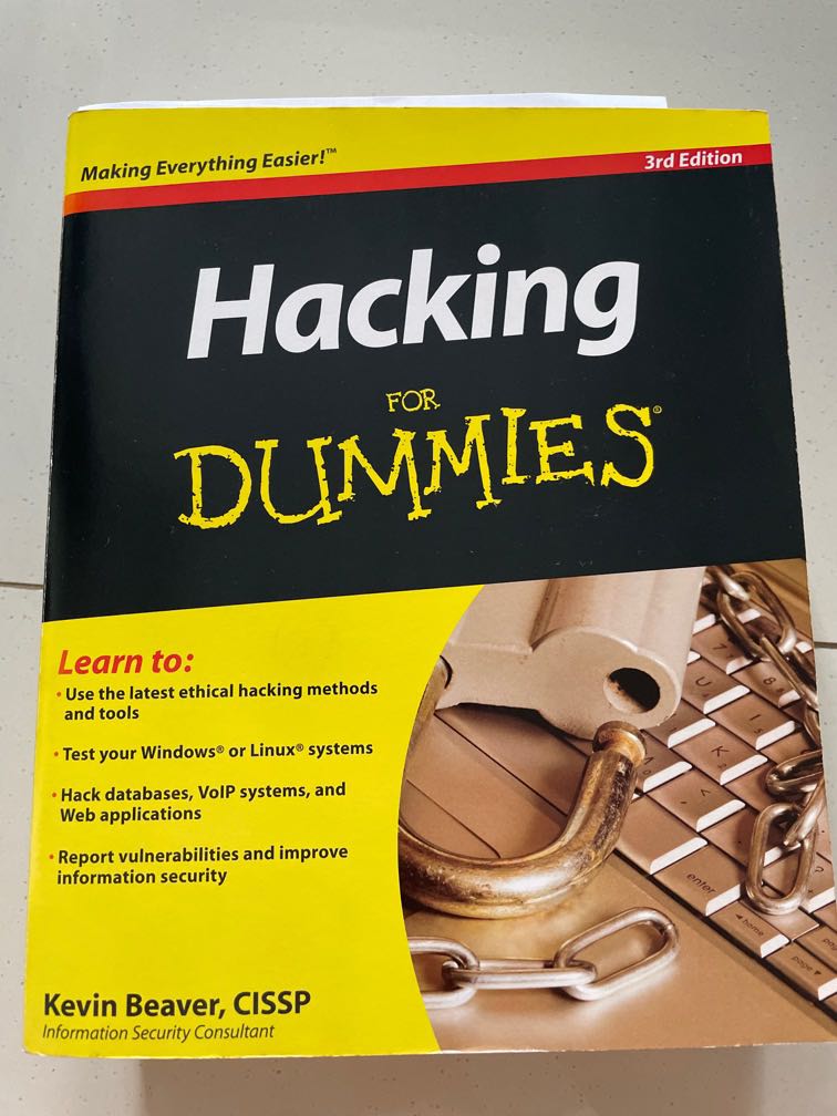 Hacking for Dummies, Hobbies & Toys, Books & Magazines, Fiction & Non ...