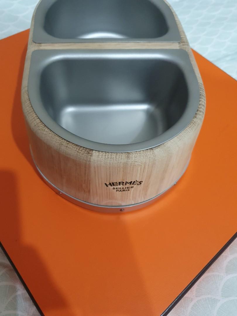 Hermes Brand New Dog Bowl Luxury Accessories on Carousell