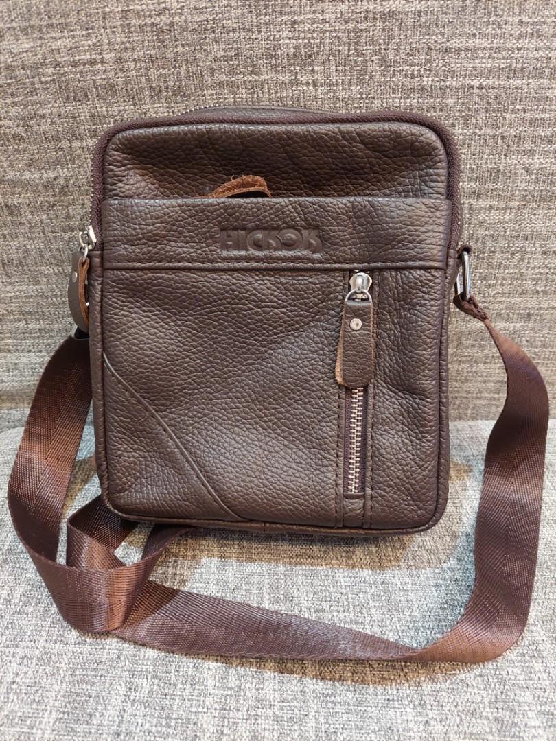 Hickok Leather Sling Bag Men s Fashion Bags Sling Bags on Carousell