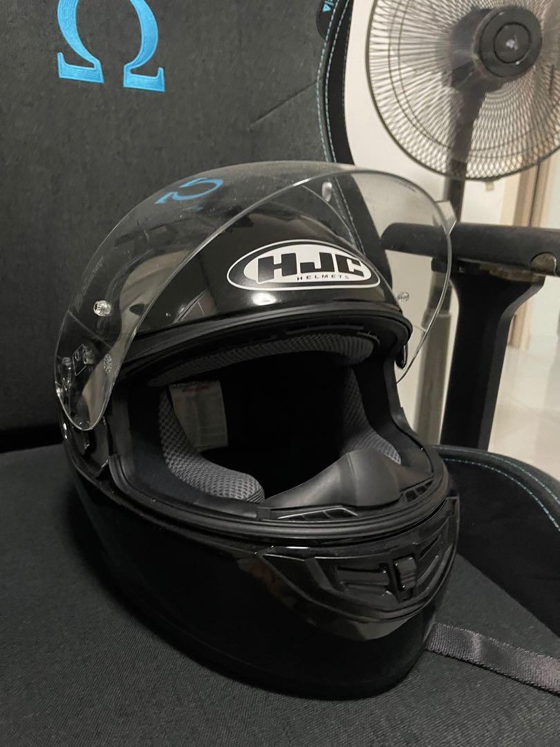 Hjc cs 15 gloss black hotsell
