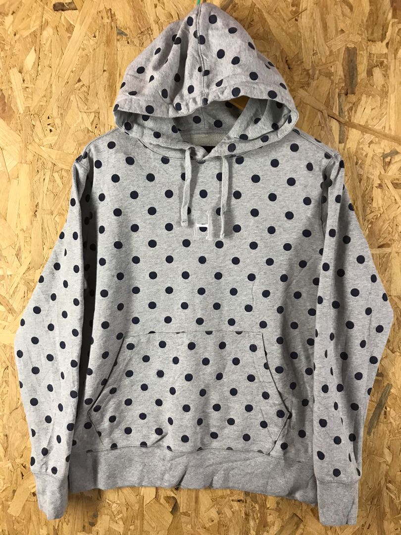 HUF POLKA DOT SWEATSHIRT Men s Fashion Tops Sets Tshirts Polo Shirts on Carousell
