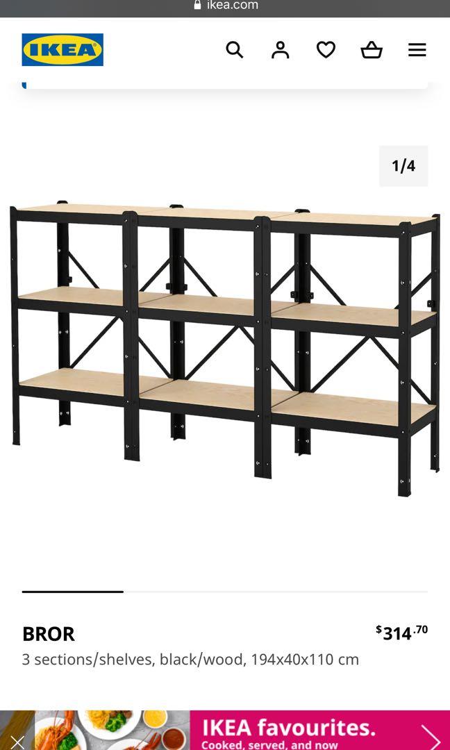 IKEA BROR Shelves Assembly And Review Clueless Dad