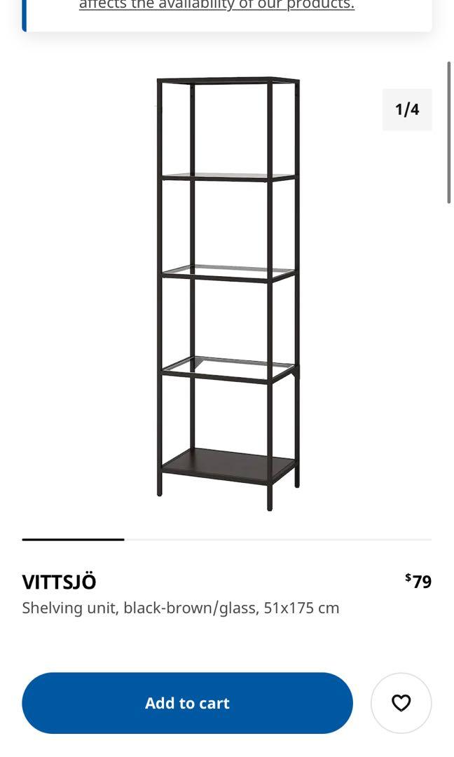 IKEA Shelving rack unit, Furniture & Home Living, Furniture, Shelves