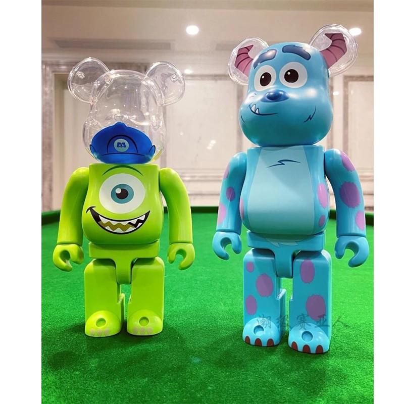 In-stock] Mike and Sulley Bearbrick 1000%, Hobbies  Toys, Toys  Games on  Carousell