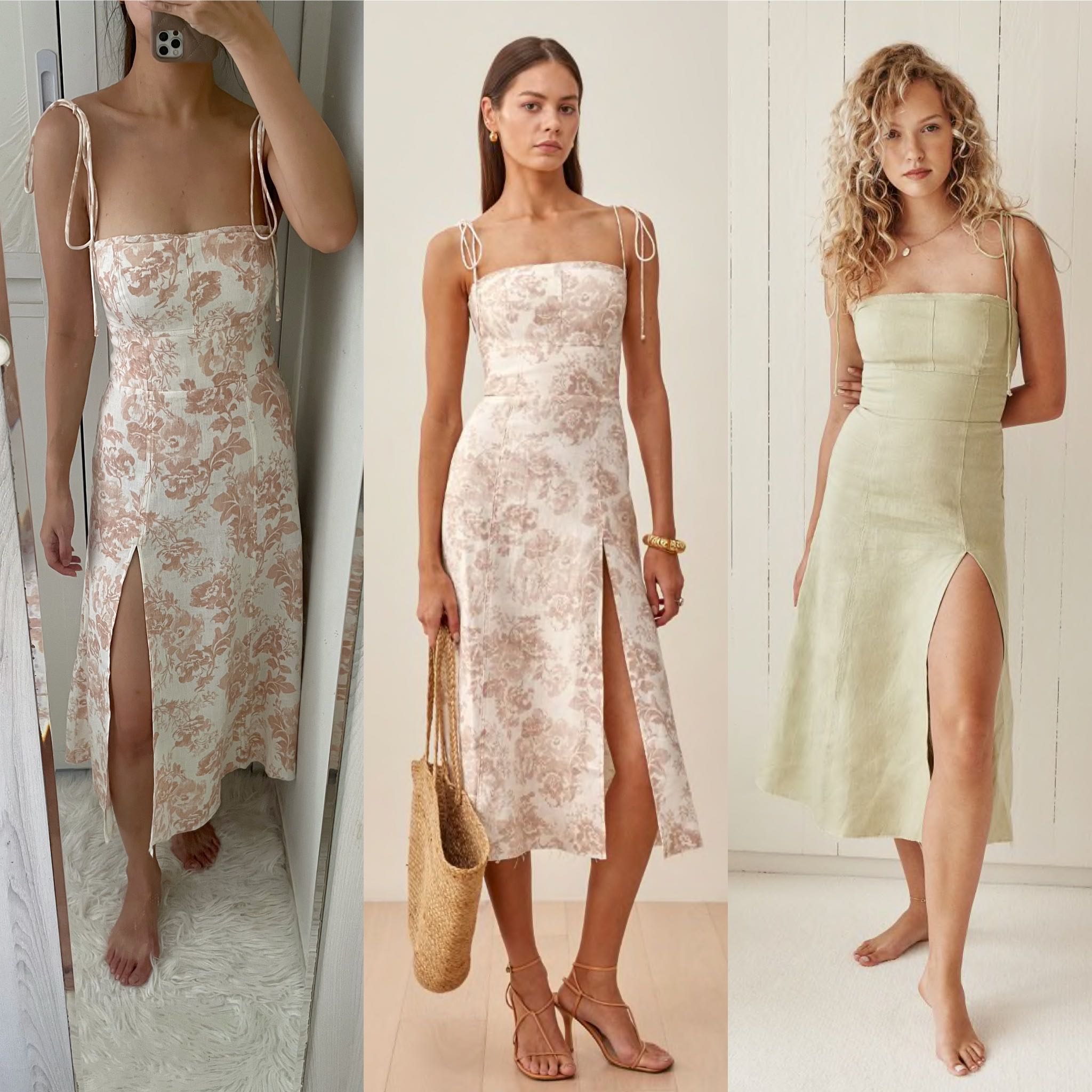 Reformation hot sale lizel dress