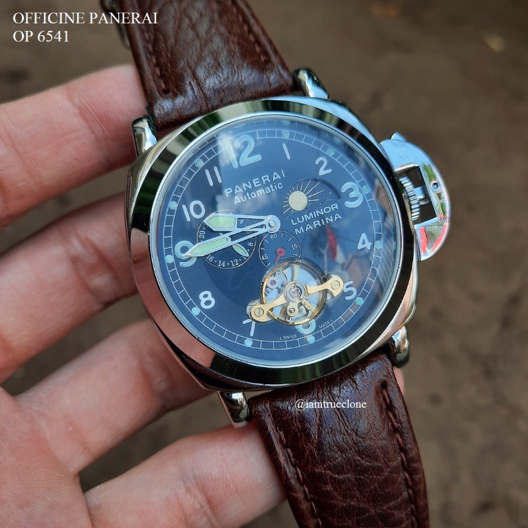 Jam tangan panerai automatic sales