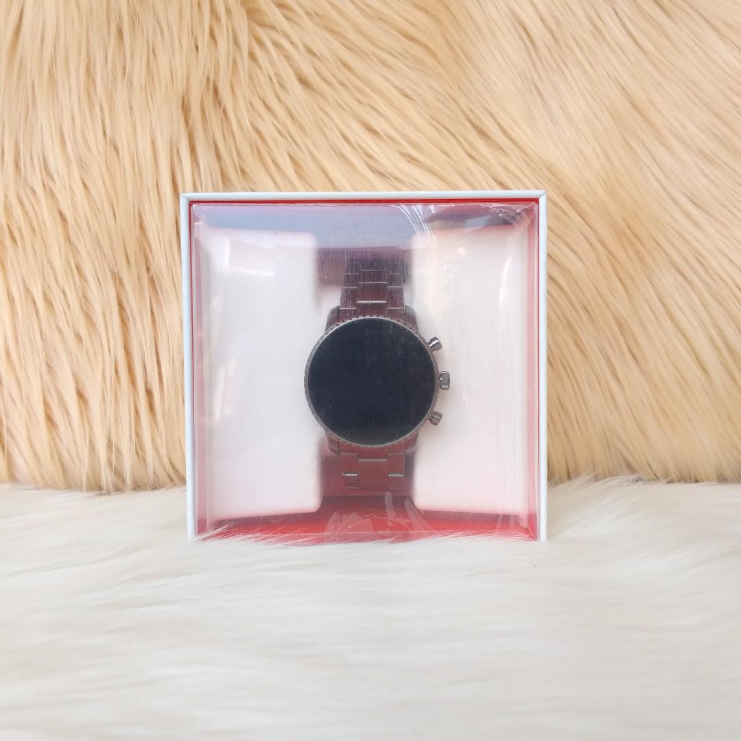 Refurbished gen 4 smartwatch sales explorist hr smoke stainless steel