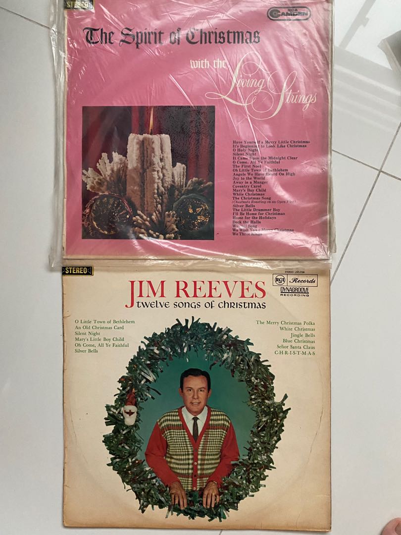 Jim Reeves Christmas Collection Hobbies Toys Music Media Vinyls On Carousell