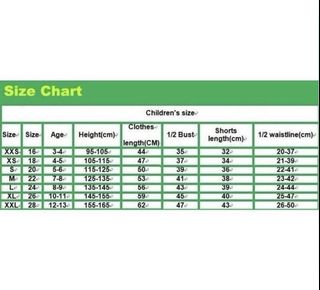 Size chart Collection item 3
