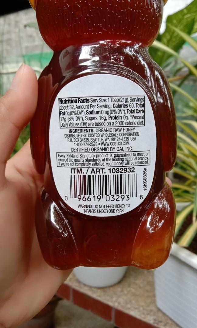 Kirkland organic RAW Honey ðŸ¯ðŸ¯ðŸ¯ðŸ¯, Food & Drinks, Other ...