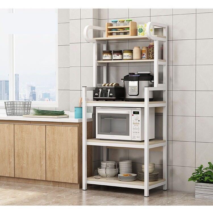 Kitchen shelf rack storage, Furniture & Home Living, Bathroom & Kitchen ...
