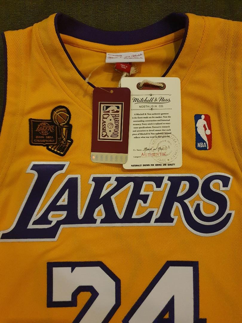 Lakers Kobe Bryant #24 Golden Edition Black Gold NBA Jersey, Men's Fashion,  Activewear on Carousell