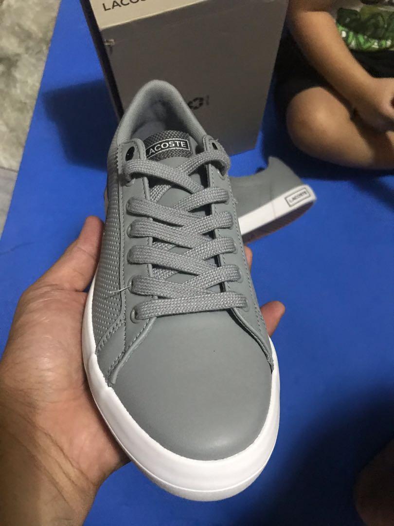 Lacoste lerond clearance grey