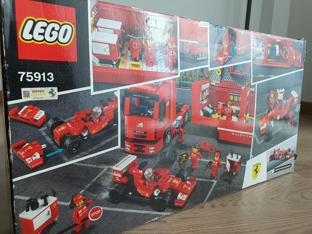 Lego 75913 F14 T Scuderia Ferrari Truck Hobbies Toys