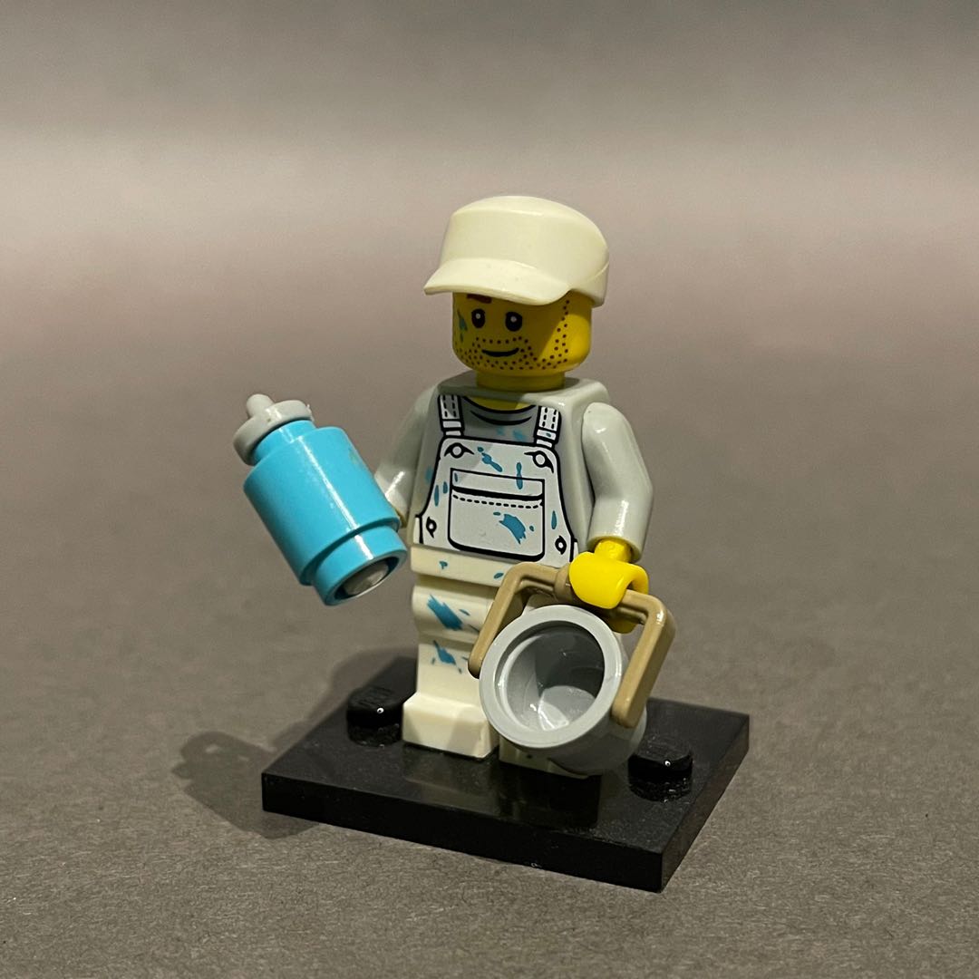Lego painter minifigure outlet