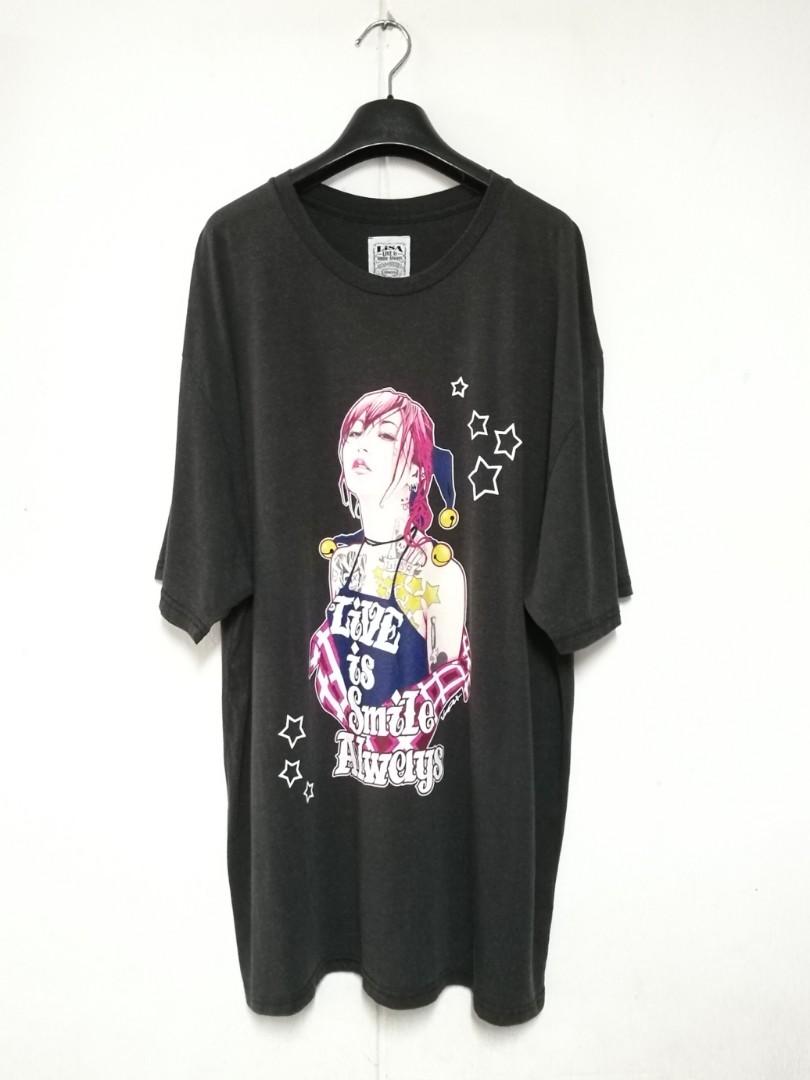 LiSA LiVE is Smile Always Tシャツ ブラック XL-