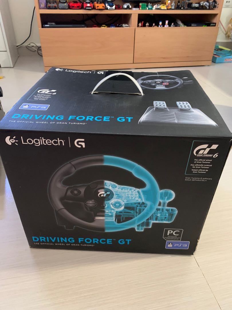 Logitech Driving Force Gt Video Gaming Gaming Accessories Controllers On Carousell