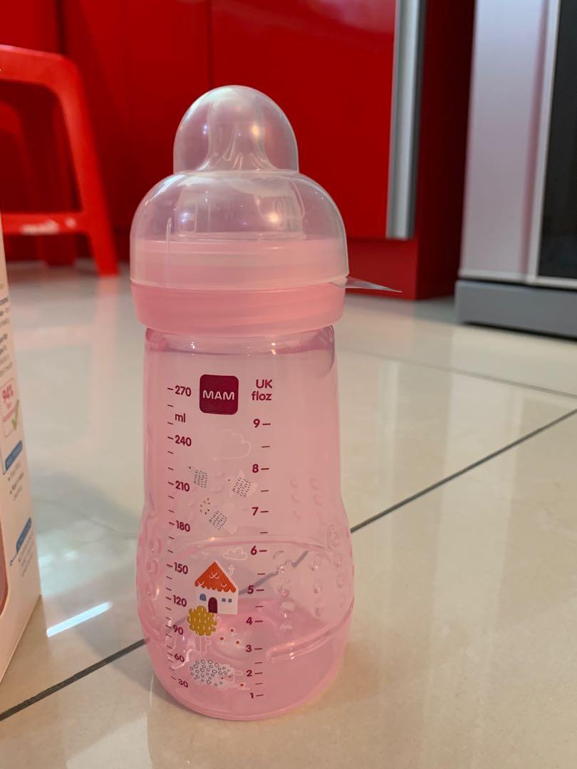 MAM Baby Bottle 1 x 270ml Babies Kids Nursing Feeding