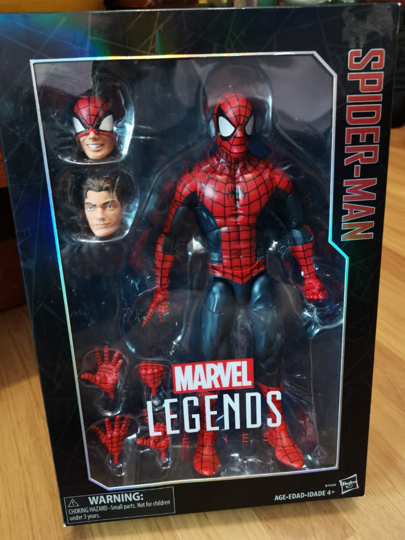 Marvel legends spider outlet man 12 inch
