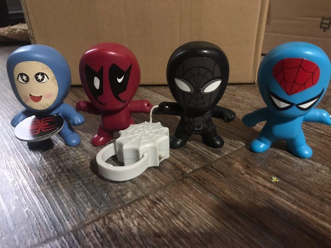 Mcdonalds spiderman toys hotsell