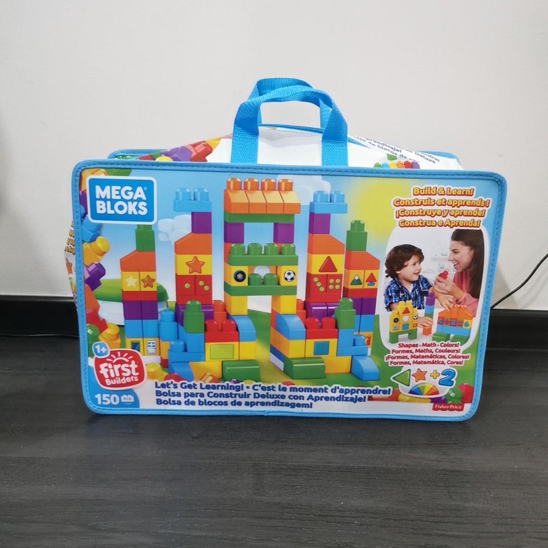 Mega bloks let's get learning bag cheap